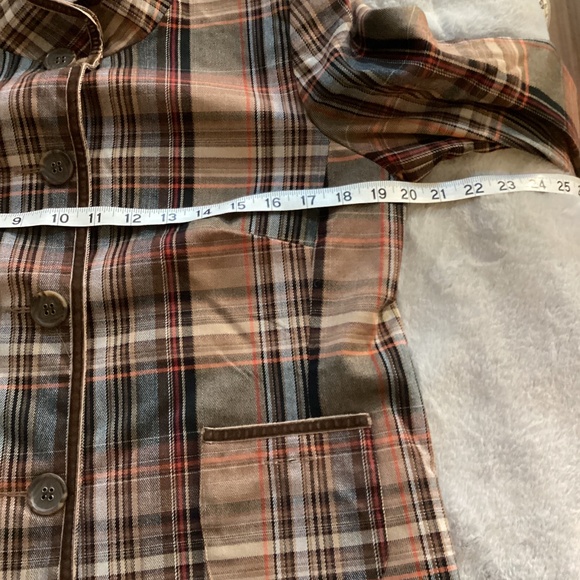 NWT TanJay plaid jacket size 8P - Picture 5 of 8